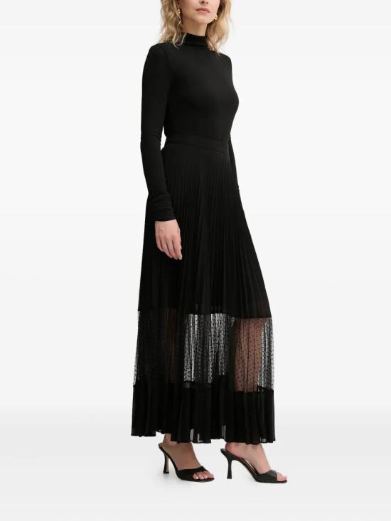 25FW 트윈셋 롱 스커트 252TP2642 00006 BLACK - TWINSET