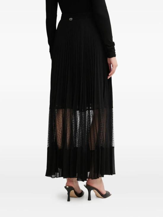 25FW 트윈셋 롱 스커트 252TP2642 00006 BLACK - TWINSET