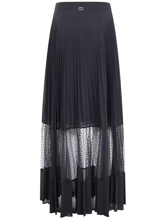 25FW 트윈셋 롱 스커트 252TP2642 00006 BLACK - TWINSET