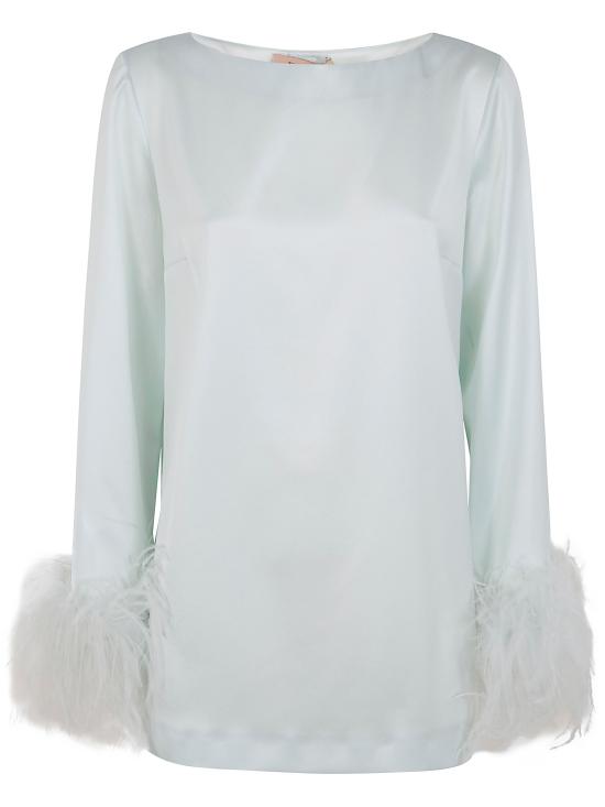 26SS 트윈셋 셔츠 261TP2424 13162 AQUA - TWINSET