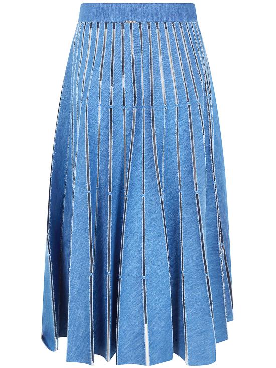 26SS 트윈셋 미디 스커트 261TP2350 01611 MEDIUM DENIM - TWINSET