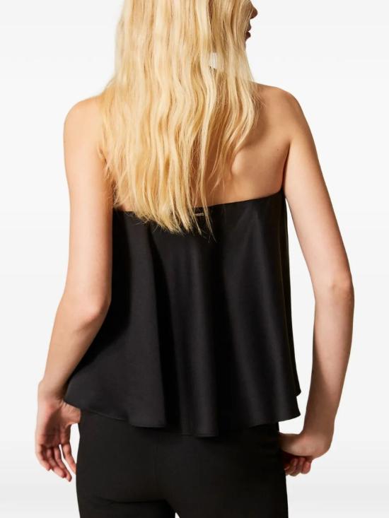 26SS 트윈셋 민소매 티셔츠 261TP2254 00006 BLACK - TWINSET