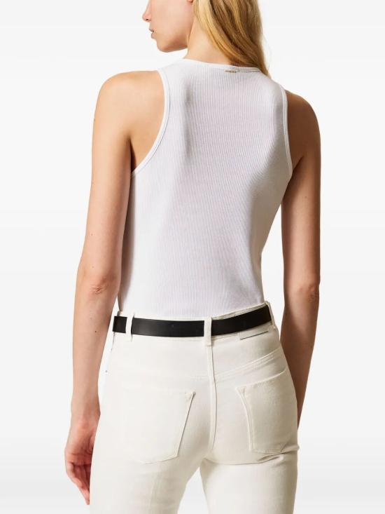 26SS 트윈셋 민소매 티셔츠 261TP2090 00001 OPTIC WHITE - TWINSET