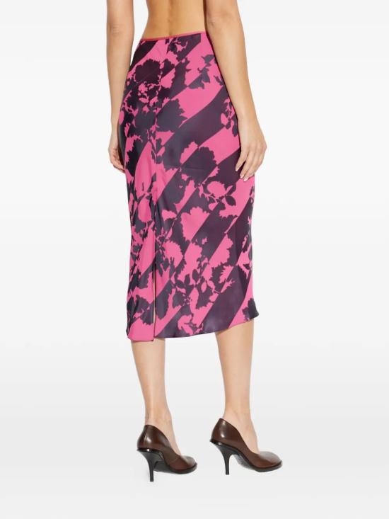 26SS 드리스 반 노튼 미디 스커트 261 130804 3148 304 FUCHSIA - DRIES VAN NOTEN
