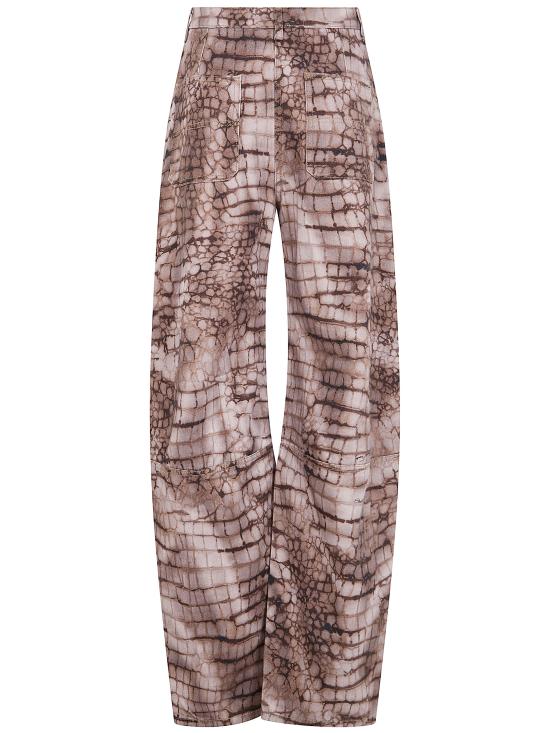 26SS 엘리자베타프랜치 데님 팬츠 PJ31D61E2 644 COCOA - ELISABETTA FRANCHI