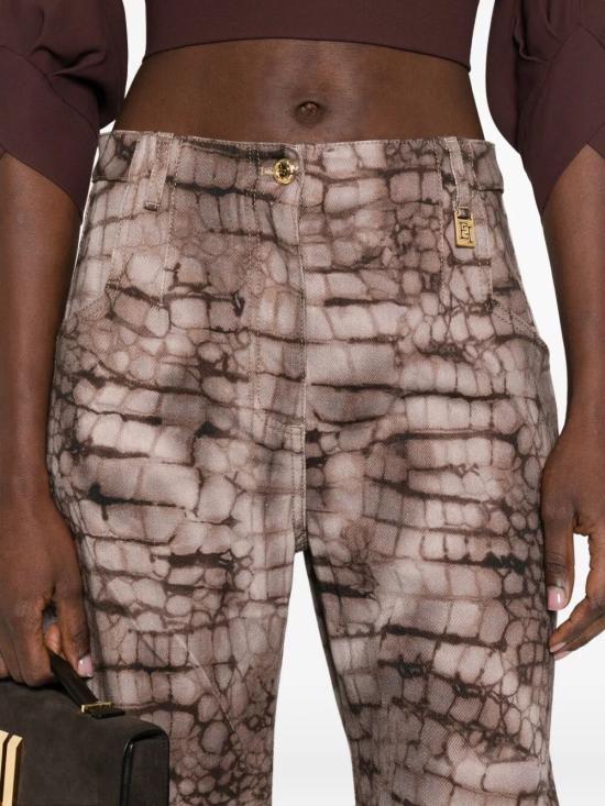 26SS 엘리자베타프랜치 데님 팬츠 PJ31D61E2 644 COCOA - ELISABETTA FRANCHI