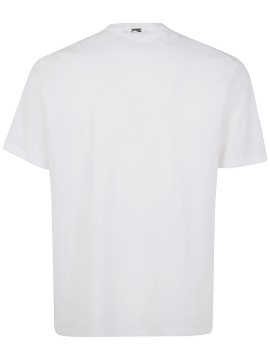 26SS 에르노 반팔 티셔츠 JG000166U 52005 098 1000 WHITE - HERNO