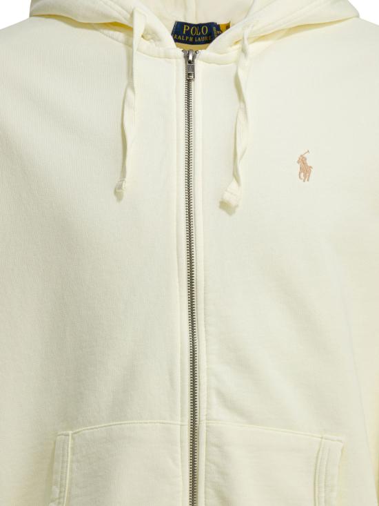 26SS 폴로 랄프로렌 후드 티셔츠 710916692003CLUBHOUSE CREAM White - POLO RALPH LAUREN