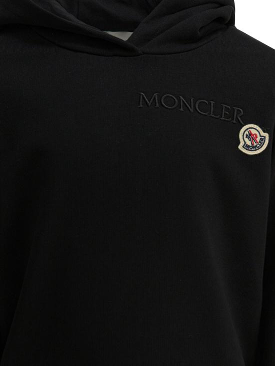 26SS [키즈] 몽클레어 티셔츠 8G00011 K89AKM999 Black - MONCLER