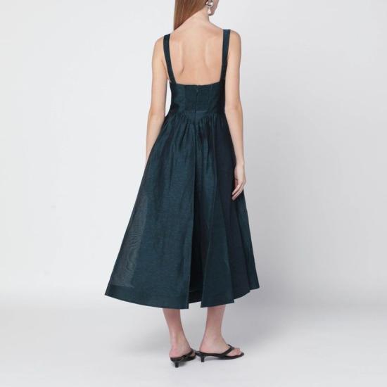 26SS 짐머만 미디 원피스 6847DC261LI TE GREEN - ZIMMERMANN