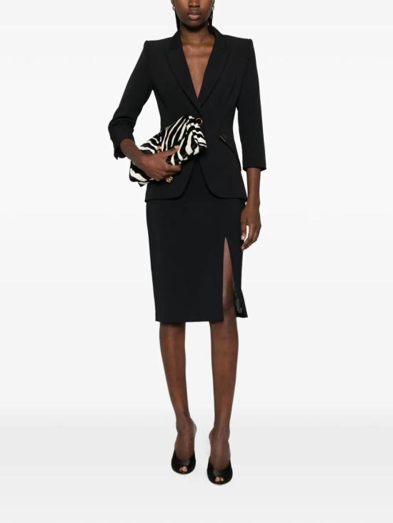 26SS 엘리자베타프랜치 미디 스커트 GO14761E2 110 BLACK - ELISABETTA FRANCHI