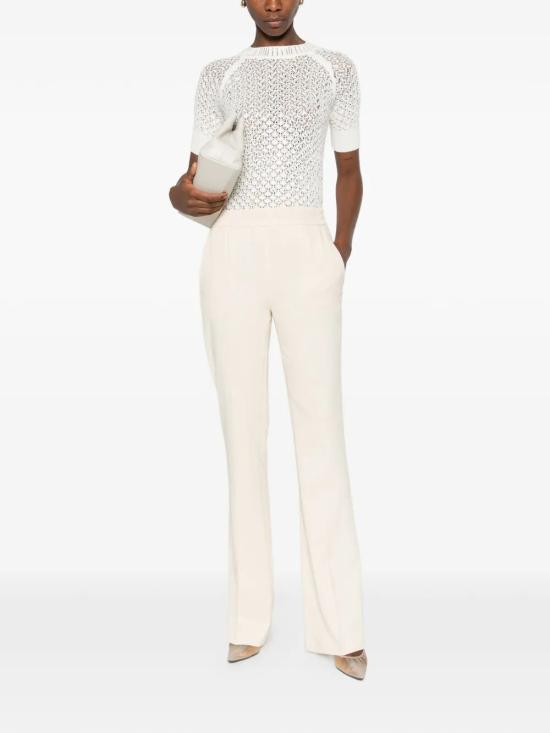 26SS 트윈셋 플레어 팬츠 261TP2225 07222 PARCHMENT - TWINSET