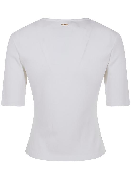 26SS 트윈셋 민소매 티셔츠 261TP2091 00001 OPTIC WHITE - TWINSET