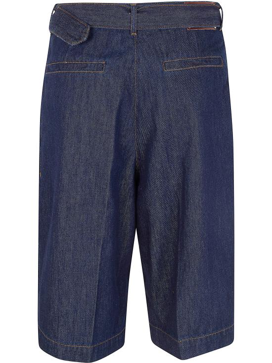 26SS 드리스 반 노튼 숏팬츠 261 130938 3385 507 INDIGO - DRIES VAN NOTEN