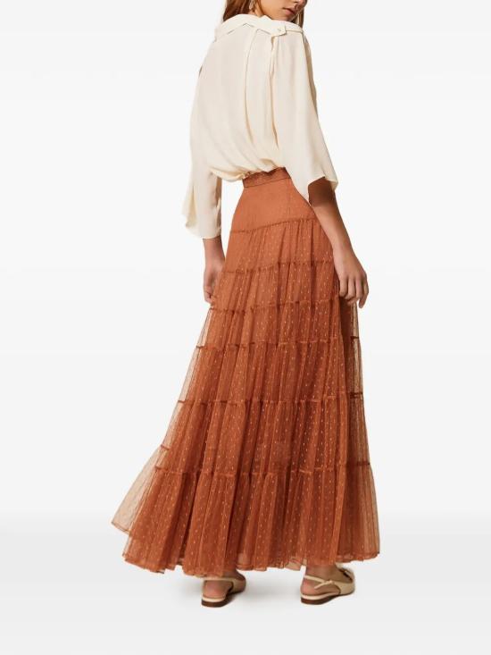 26SS 트윈셋 롱 스커트 261TP2773 13168 MOCHA MOUSSE - TWINSET