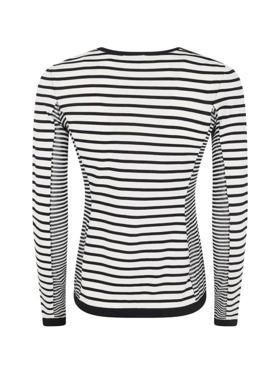 26SS 엘리자베타프랜치 스웨터 MK04T61E2 685 BLACK BUTTER - ELISABETTA FRANCHI