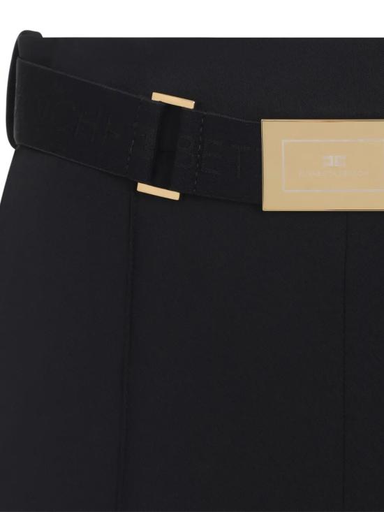 26SS 엘리자베타프랜치 스트레이트 팬츠 PA13261E2 110 BLACK - ELISABETTA FRANCHI