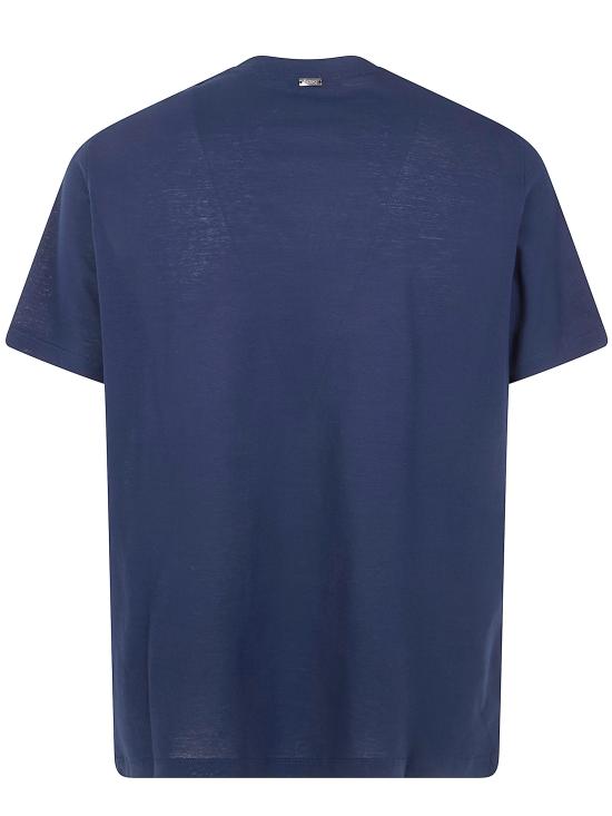 26SS 에르노 반팔 티셔츠 JG000166U 52005 098 9200 BLUE NAVY - HERNO