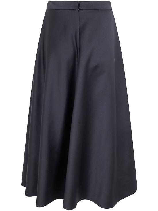 26SS 엘리자베타프랜치 롱 스커트 GO15661E2 110 BLACK - ELISABETTA FRANCHI