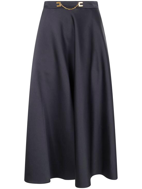 26SS 엘리자베타프랜치 롱 스커트 GO15661E2 110 BLACK