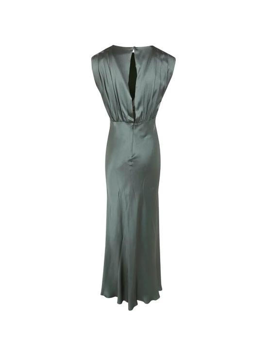 26SS 세미쿠튀르 롱 원피스 Y6SM32 GREEN SEA - SEMI-COUTURE