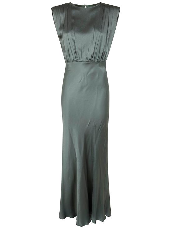 26SS 세미쿠튀르 롱 원피스 Y6SM32 GREEN SEA