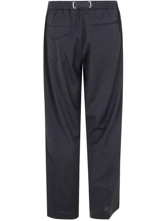 26SS 화이트샌드 스트레이트 팬츠 26SU67 112 999 BLACK - WHITE SAND