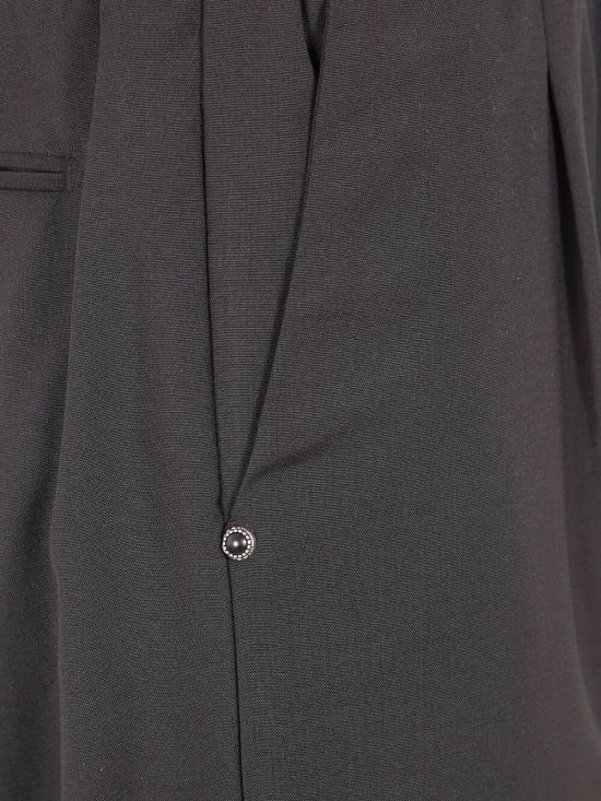 26SS 화이트샌드 스트레이트 팬츠 26SU67 112 999 BLACK - WHITE SAND