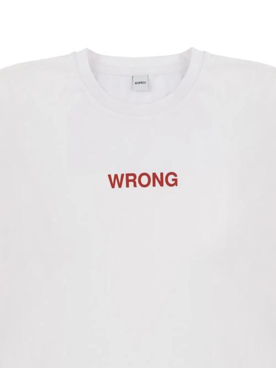 26SS 아스페시 반팔 티셔츠 S6 A AYL1 A335 01072 WHITE - ASPESI