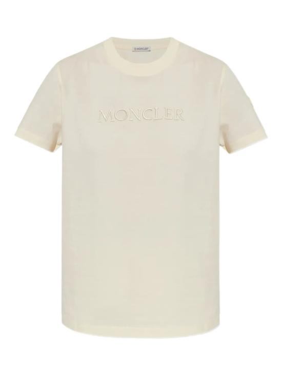 26SS 몽클레어 반팔 티셔츠 L1 093 8C000 21 89AUO 037 WHITE - MONCLER