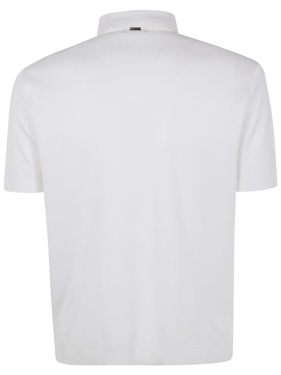 26SS 에르노 폴로 티셔츠 JPL00125U 52059 1000 WHITE - HERNO