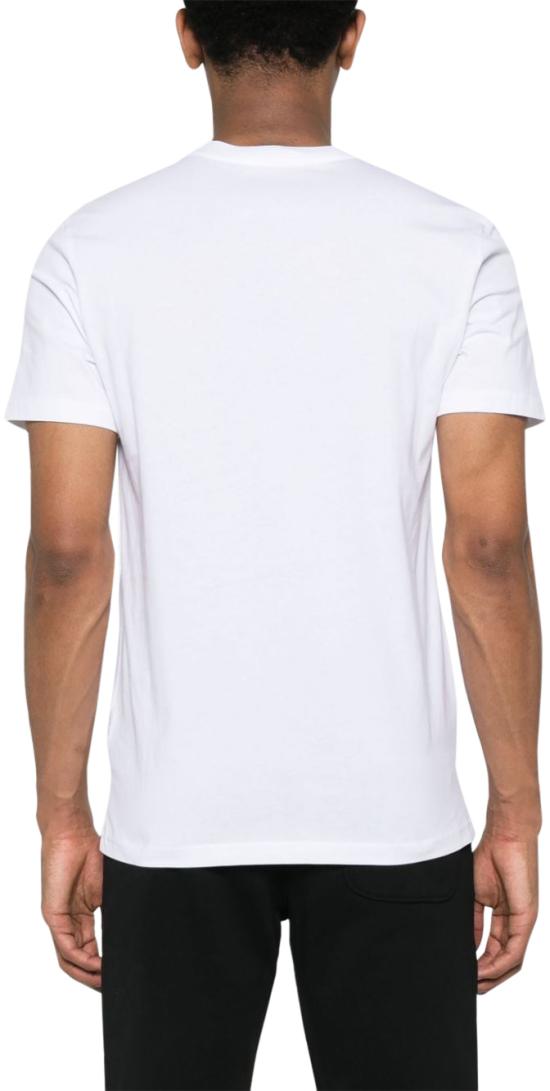  모스키노 반팔 티셔츠 A072302411001 WHITE - MOSCHINO