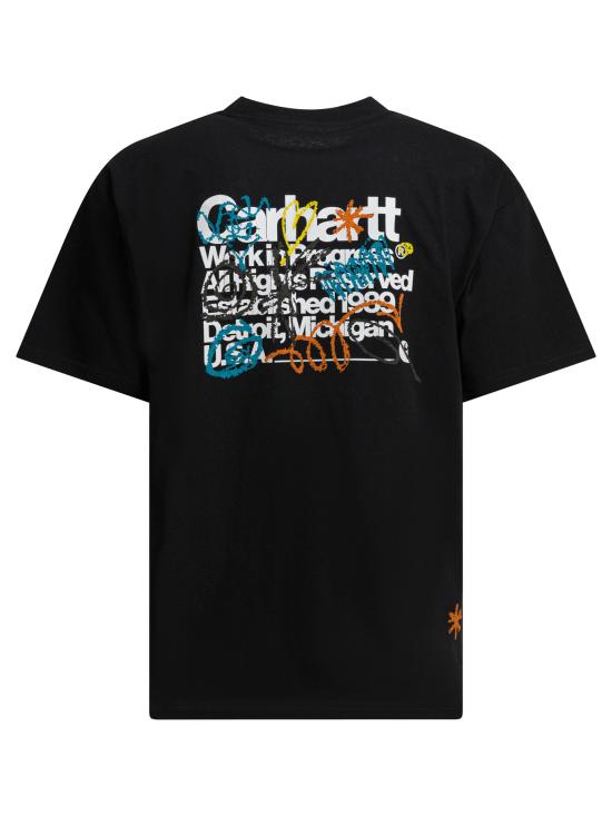 26SS 칼하트 WIP 반팔 티셔츠 I03623889 XX Black - CARHARTT WIP