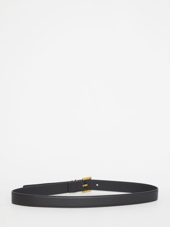 26SS 생로랑 레귤러 벨트 634437 BLACK - SAINT LAURENT