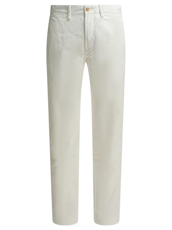 26SS 폴로 랄프로렌 스트레이트 팬츠 710690138059CERAMIC WHITE White