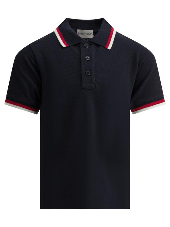 26SS [주니어] 몽클레어 폴로 셔츠 8A00003 K8496W778 Blue