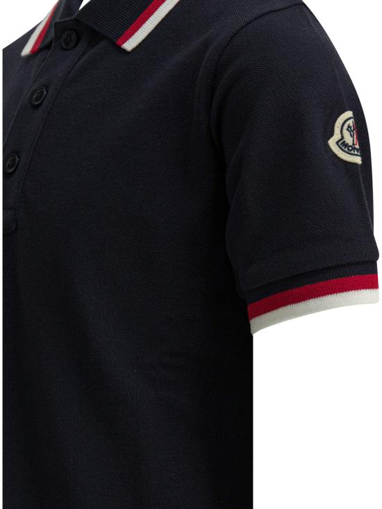 26SS [주니어] 몽클레어 폴로 셔츠 8A00003 K8496W778 Blue - MONCLER