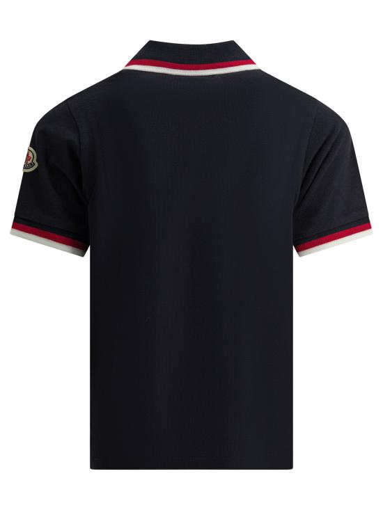 26SS [주니어] 몽클레어 폴로 셔츠 8A00003 K8496W778 Blue - MONCLER