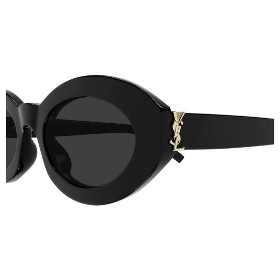25FW 생로랑 선글라스 SL M136 001 BLACK BLACK BLACK - SAINT LAURENT