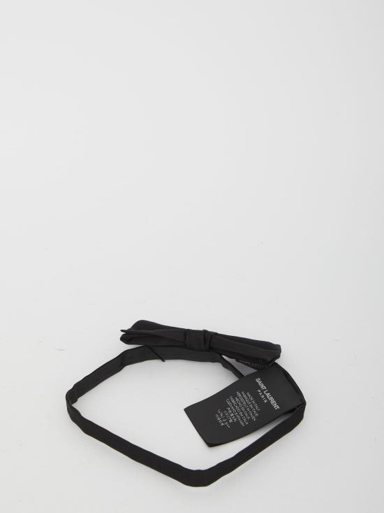 26SS 생로랑 넥타이 737305 BLACK - SAINT LAURENT