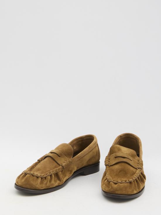 26SS 생로랑 로퍼 816812 BROWN - SAINT LAURENT