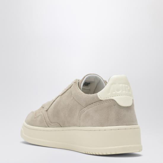 26SS 오트리 메달리스트 로우 레더 스니커즈 AULWUH13 Beige - AUTRY
