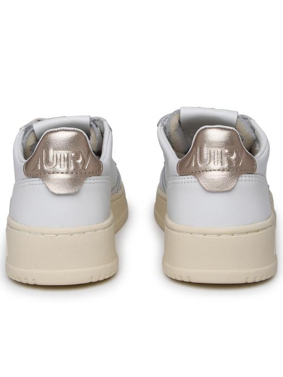 26FW 오트리 메달리스트 로우 레더 스니커즈 AULWLL06 White - AUTRY