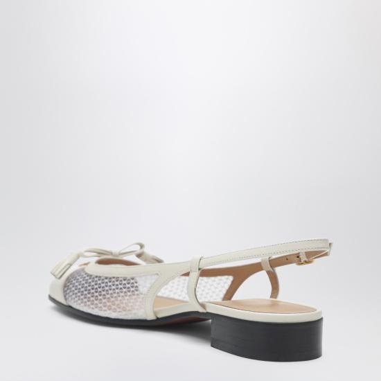 26SS 발렌티노 가라바니 플랫 슈즈 8W2S0MH0PDY White - VALENTINO GARAVANI