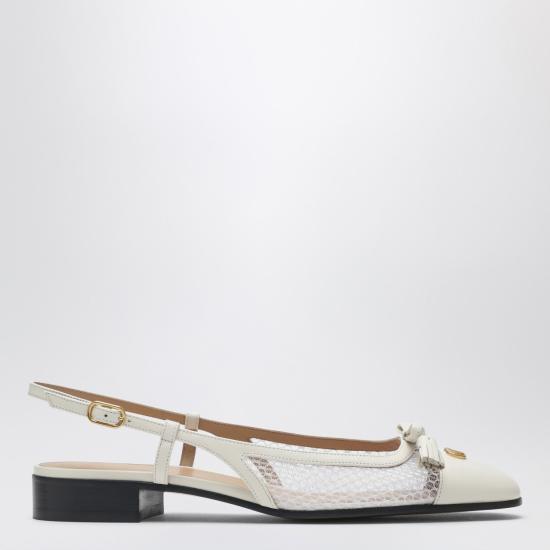 26SS 발렌티노 가라바니 플랫 슈즈 8W2S0MH0PDY White