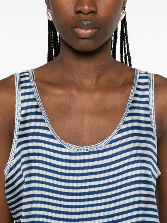 26SS 피에르루이마샤 민소매 티셔츠 ALOE S CAN12778 102518248 Blue - PIERRE LOUIS MASCIA