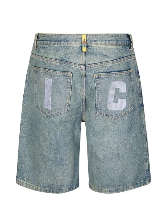 26SS 아이스크림 숏팬츠 ICD003 VINTAGEWASH Blue - ICECREAM