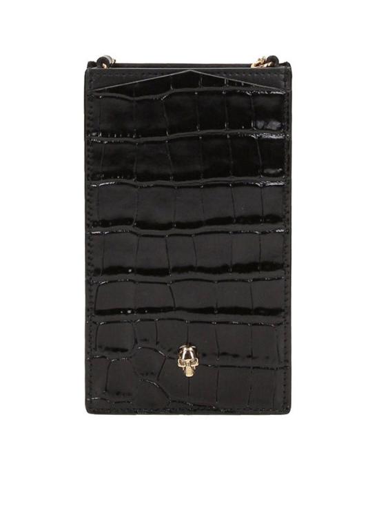  알렉산더 맥퀸 핸드폰 액세사리 6320351JMFG1050 Black