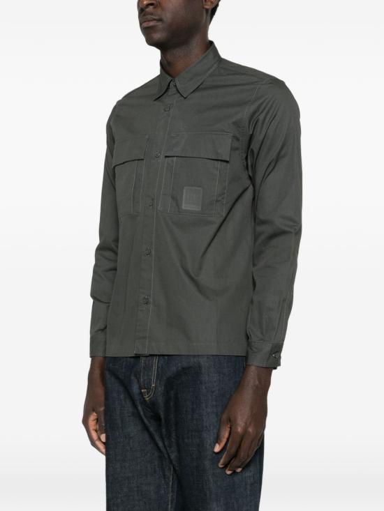 26SS 씨피 컴퍼니 긴팔 셔츠 20CLSH024A 006472A921 Green - C.P. COMPANY