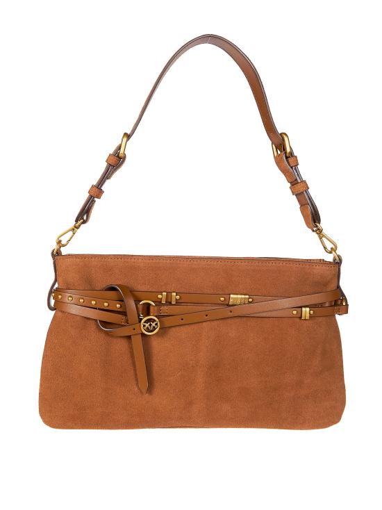 26SS 핑코 숄더백 106176A0F6 L17Q MARRONE